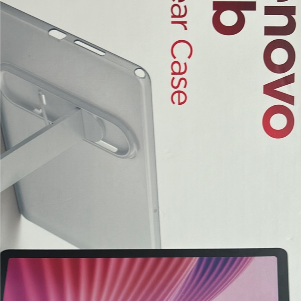 Lenovo 11 inch Tablet 128 G with m Transparent Clear Tablet Case